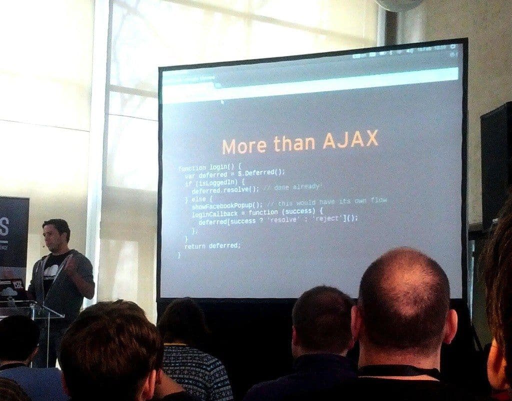 Nick Fisher talking about the new design of Soundcloud