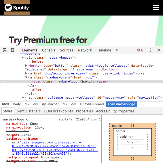 Including SVGs inlined in the CSS